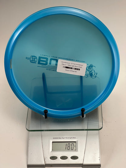 Discraft Buzzz 20 Year Anniversary Elite Z Midrange (Translucent Blue)