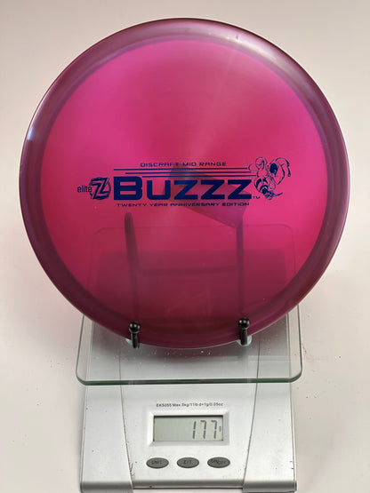 Discraft Buzzz 20 Year Anniversary Elite Z Midrange - Transparent Dark Pink