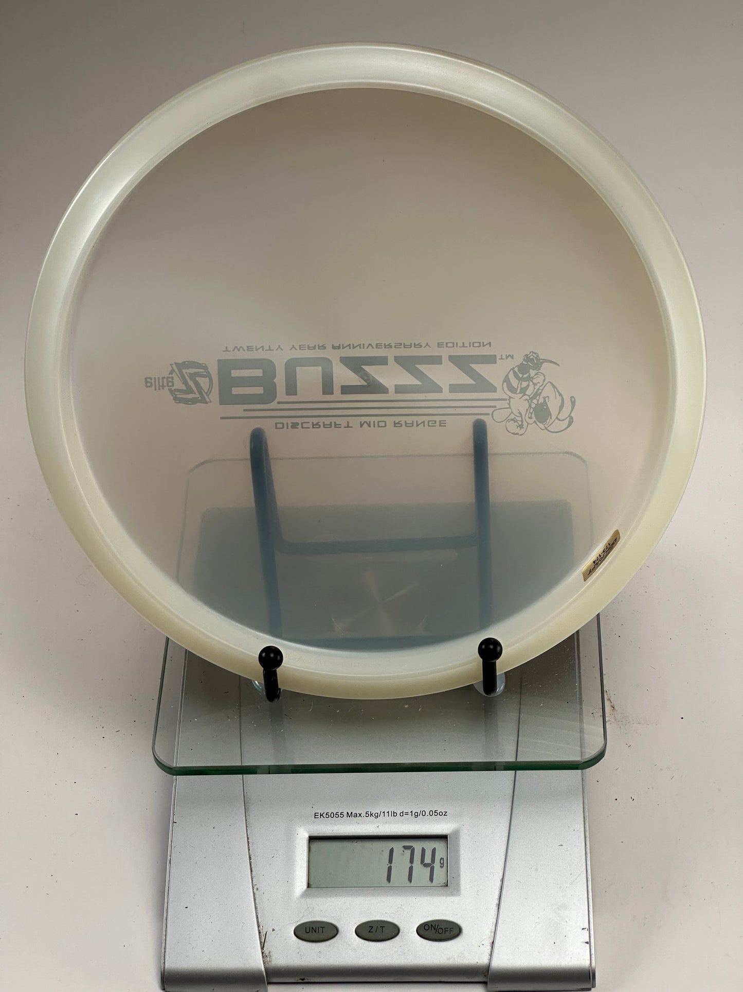 Discraft Buzzz 20 Year Anniversary Elite Z Midrange (Clear) 174g