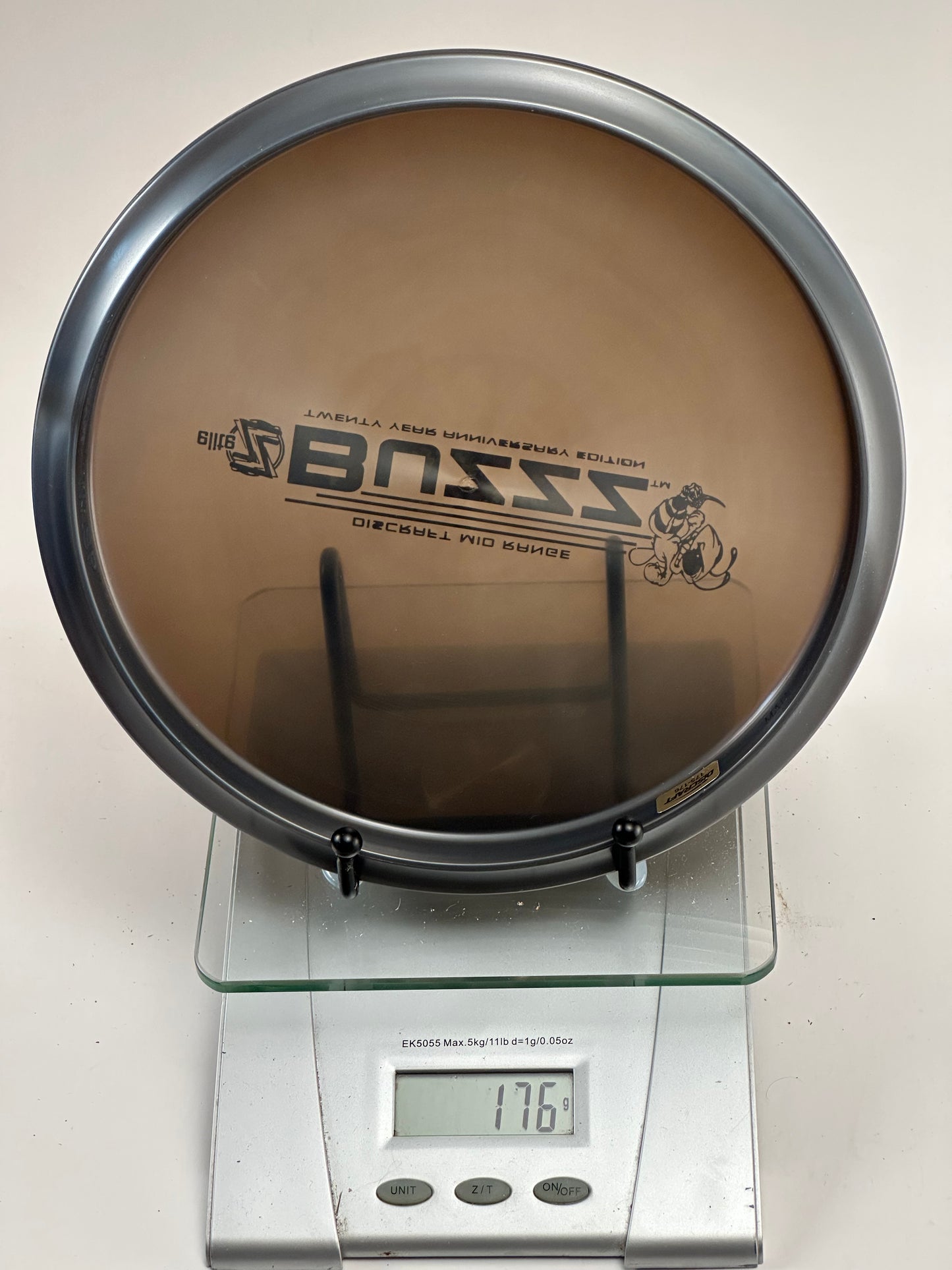 Discraft Buzzz 20 Year Anniversary Elite Z Midrange - Smoke Gray