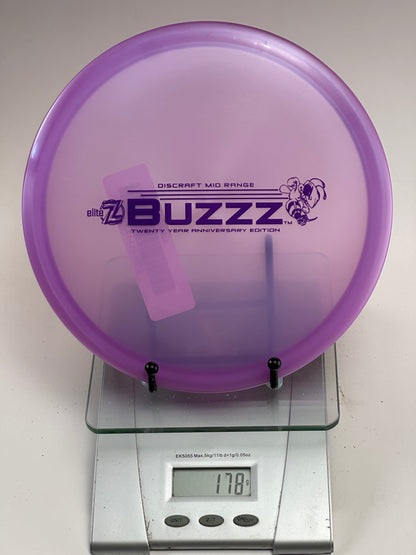 Discraft Buzzz 20 Year Anniversary Elite Z Midrange (Translucent Purple)