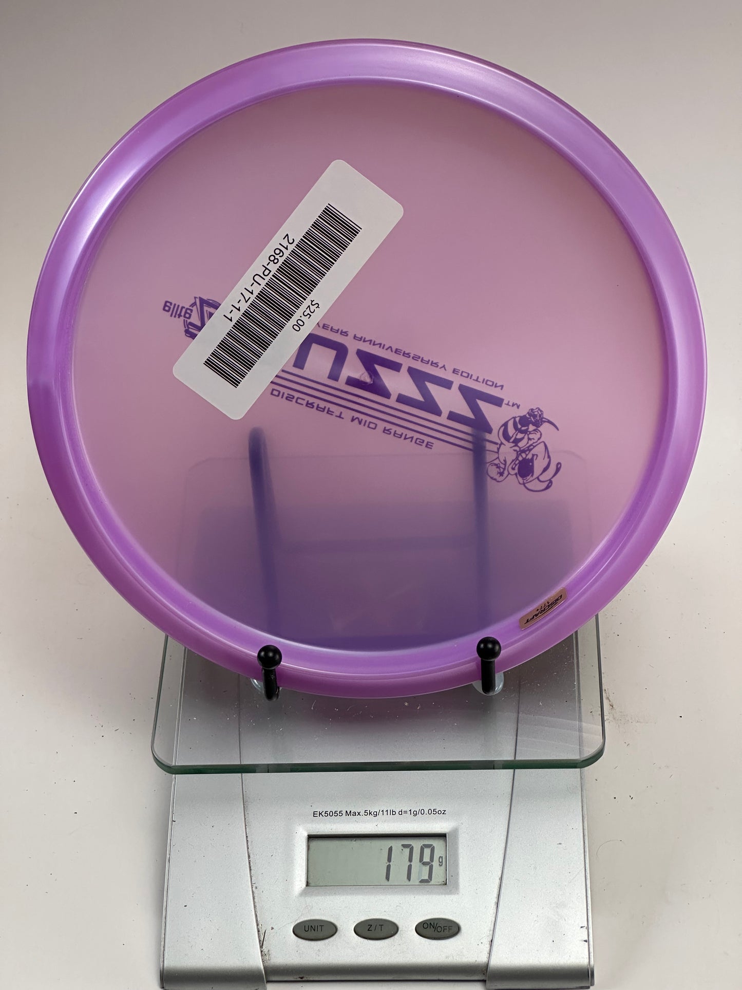 Discraft Buzzz 20 Year Anniversary Elite Z Midrange (Translucent Purple)