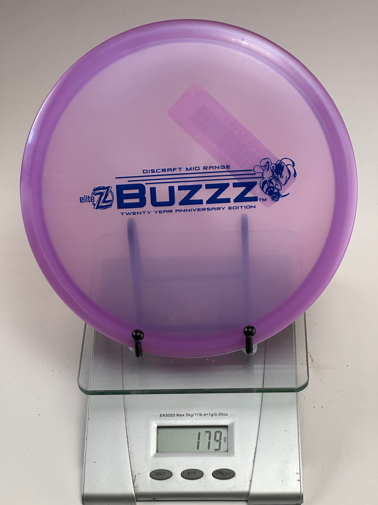 Discraft Buzzz 20 Year Anniversary Elite Z Midrange 179g (Purple)
