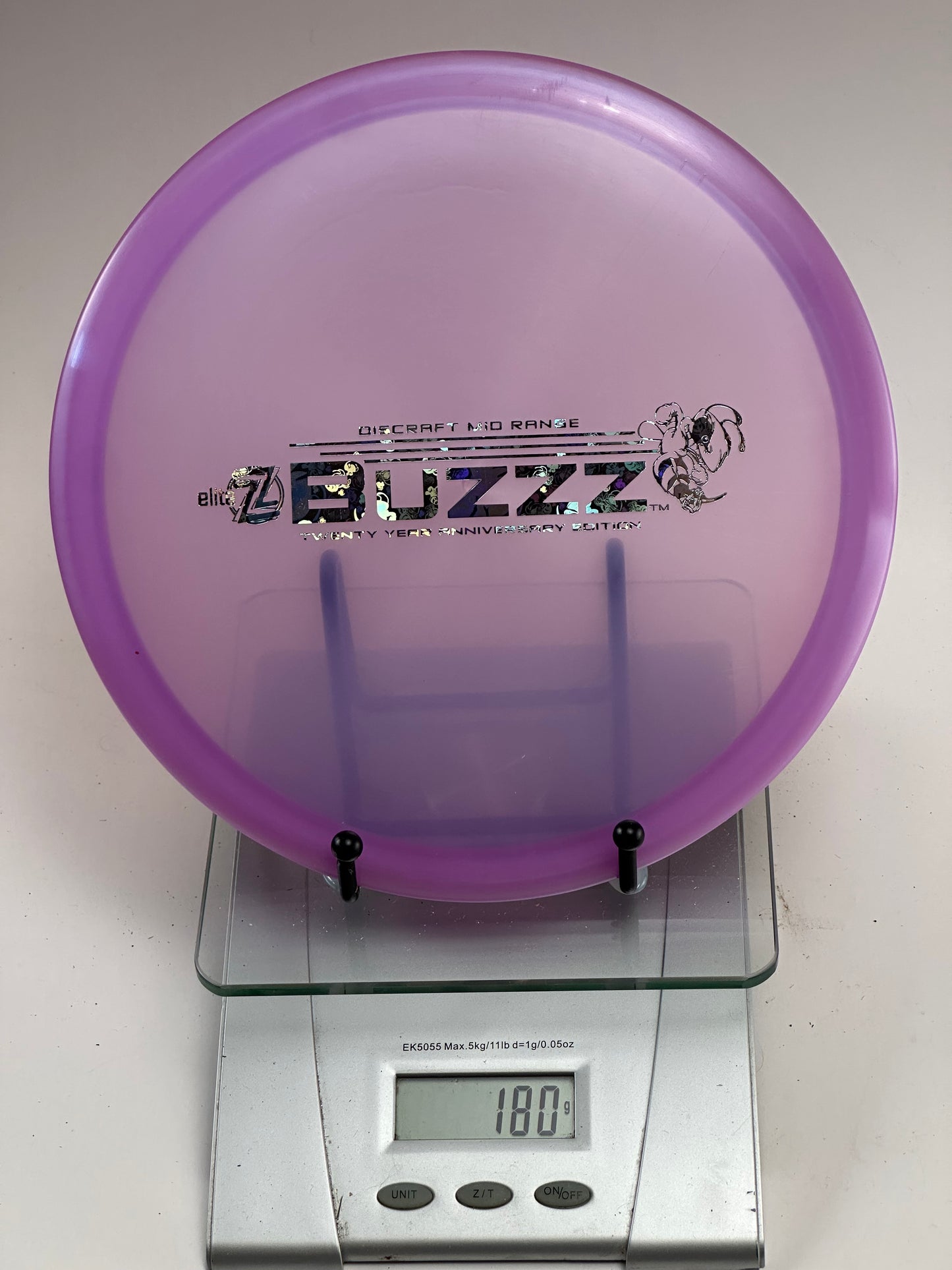 Discraft Buzzz 20 Year Anniversary Elite Z Midrange (Purple)