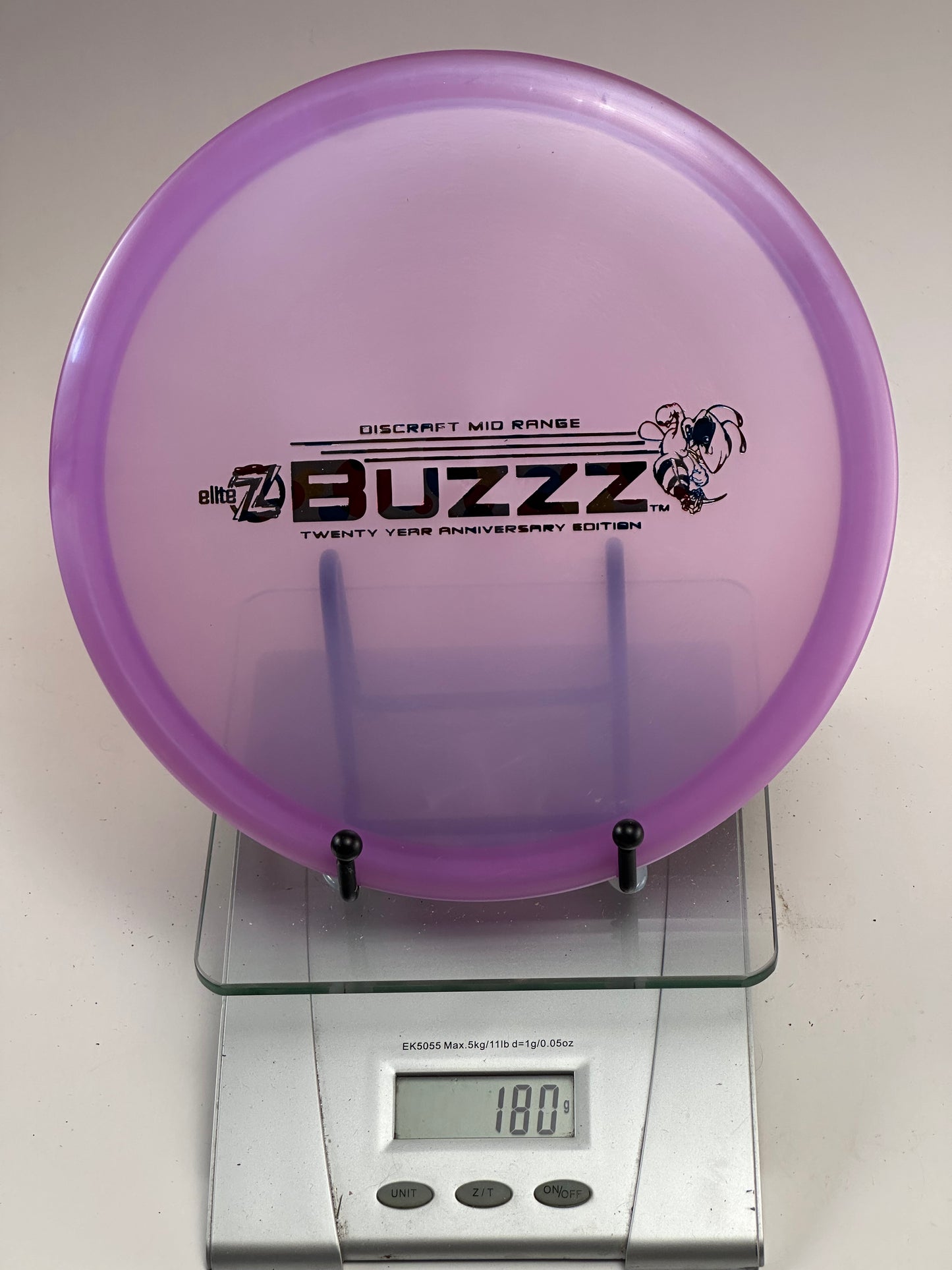Discraft Buzzz 20 Year Anniversary Elite Z Midrange (Light Purple)