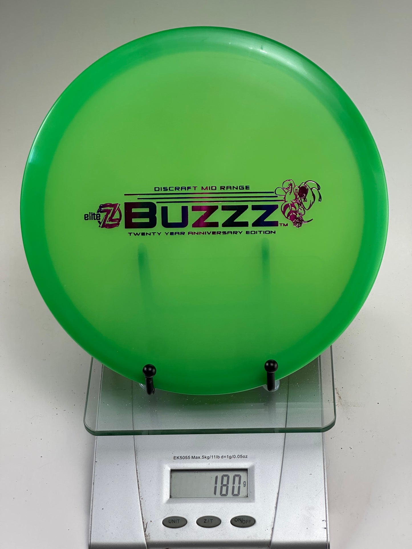 Discraft Buzzz 20 Year Anniversary Elite Z Midrange – Green