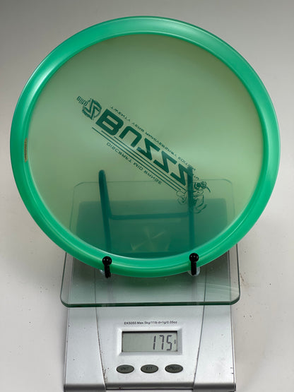 Discraft Buzzz 20 Year Anniversary Elite Z Midrange (Translucent Green)