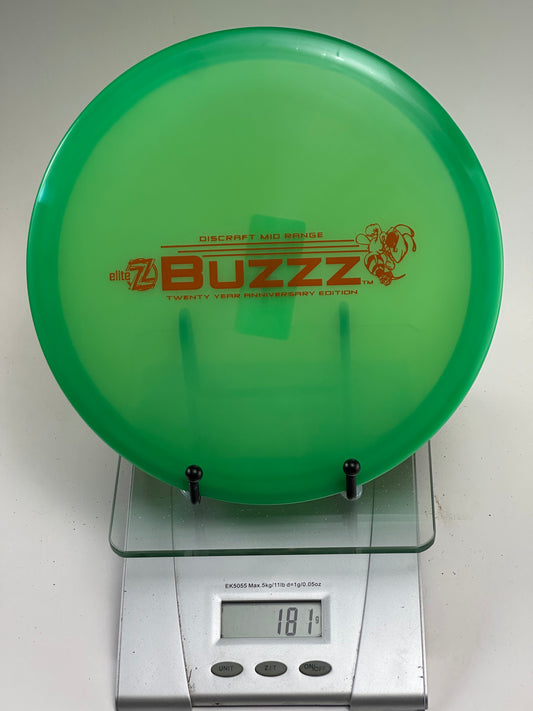 Discraft Buzzz 20 Year Anniversary Elite Z Midrange (Green)