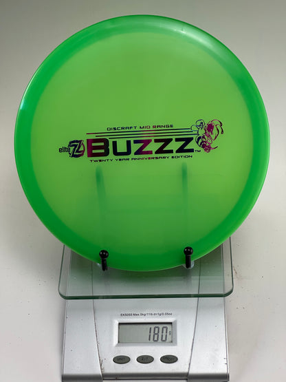 Discraft Buzzz 20 Year Anniversary Elite Z Midrange - Green