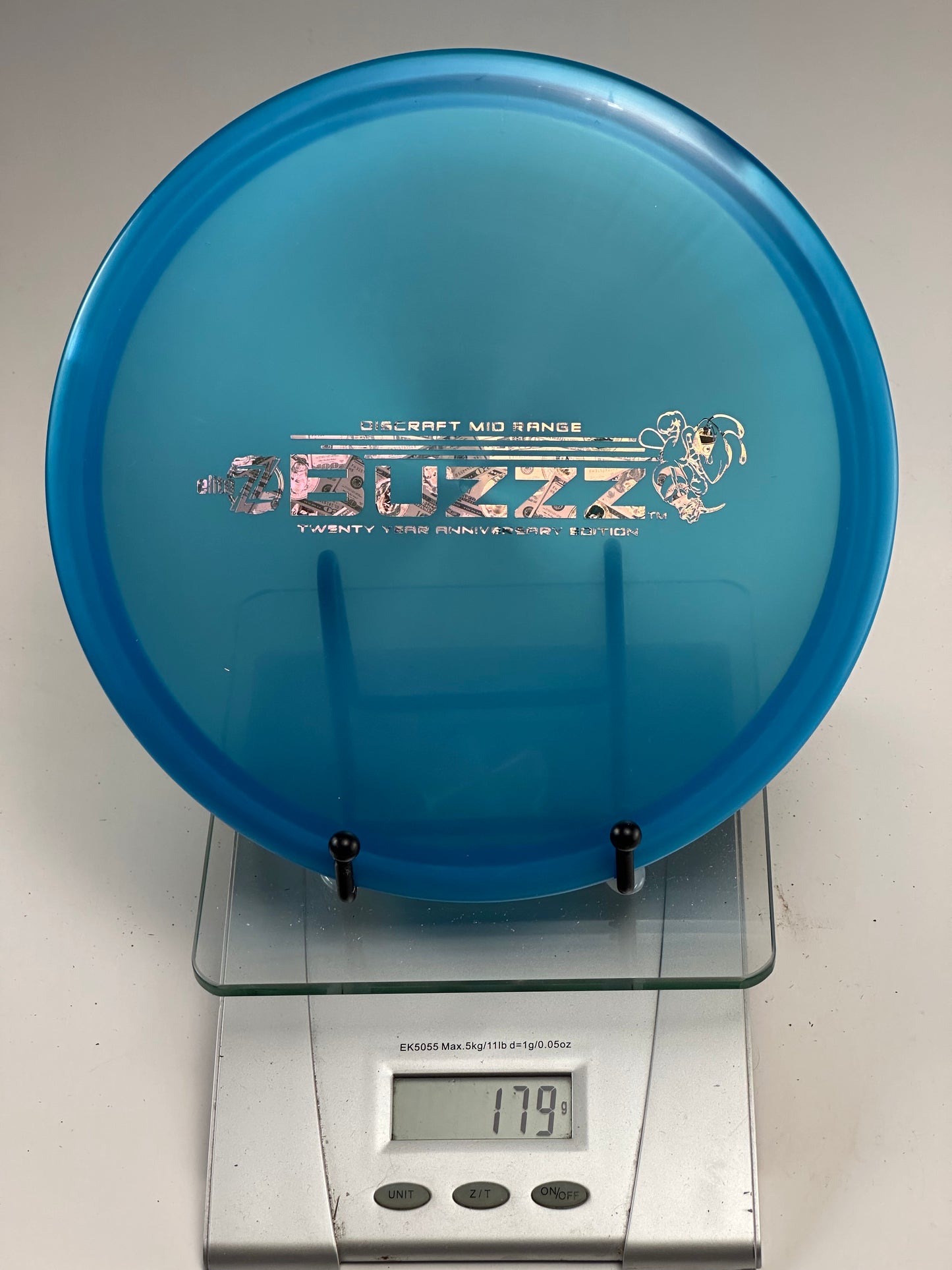 Discraft Buzzz 20 Year Anniversary Z Midrange, Blue 179g