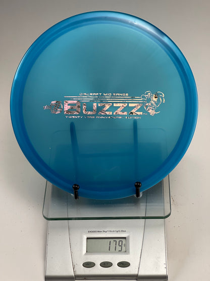 Discraft Buzzz 20 Year Anniversary Z Midrange, Blue 179g