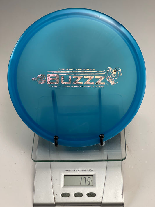 Discraft Buzzz 20 Year Anniversary Z Midrange, Blue 179g