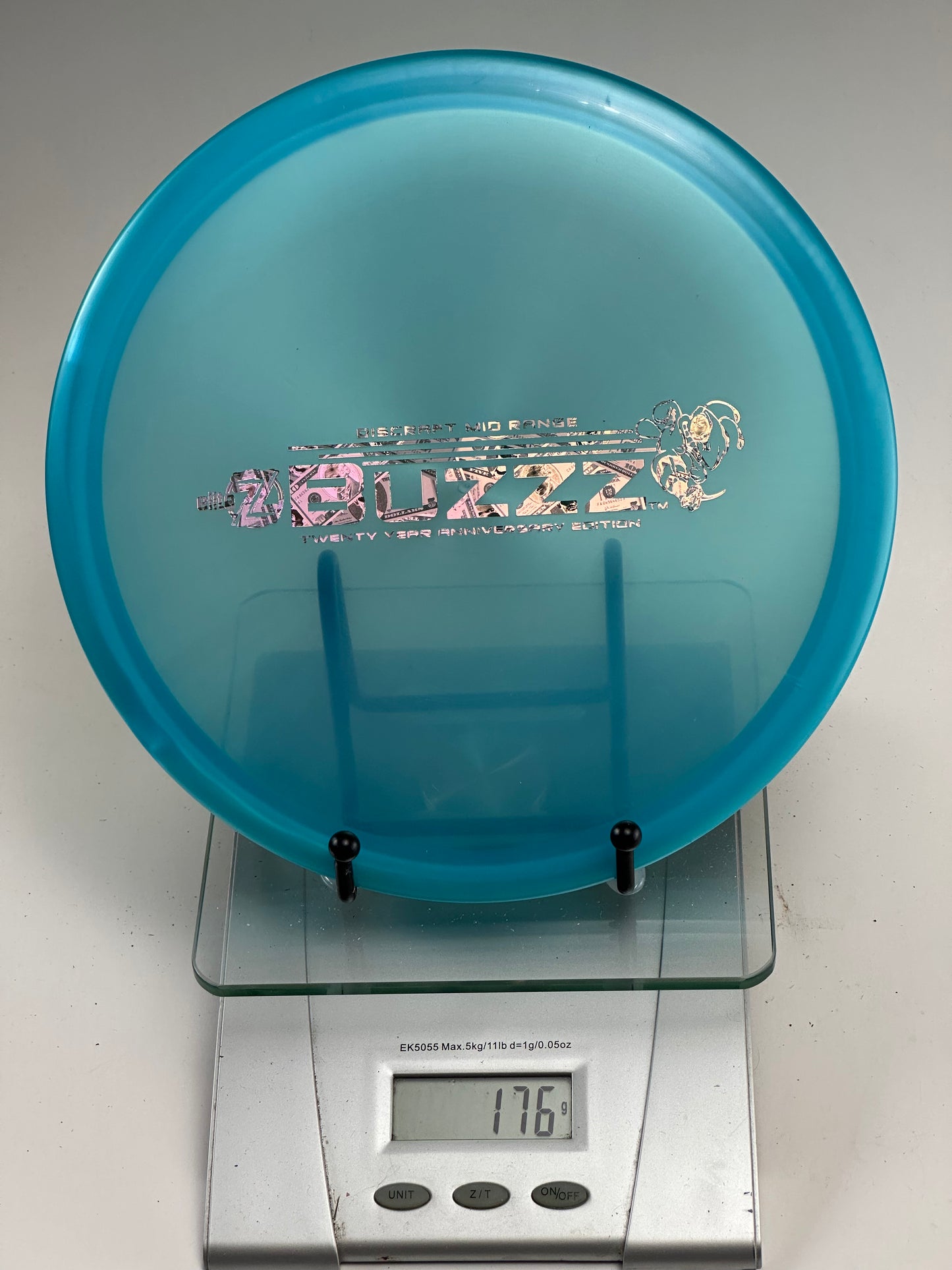 Discraft Buzzz 20 Year Anniversary Elite Z Midrange (Blue)