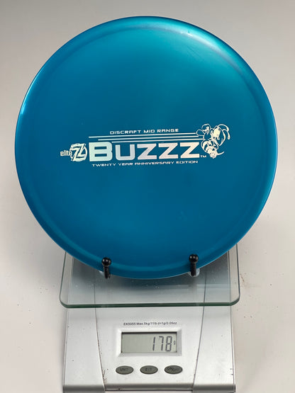 Discraft Buzzz 20 Year Anniversary Elite Z Midrange (Blue)
