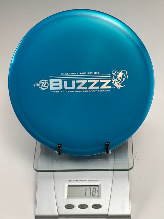 Discraft Buzzz 20 Year Anniversary Elite Z Midrange (Blue)