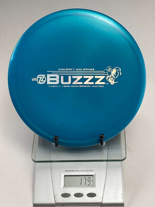 Discraft Buzzz 20 Year Anniversary Elite Z Midrange, Blue
