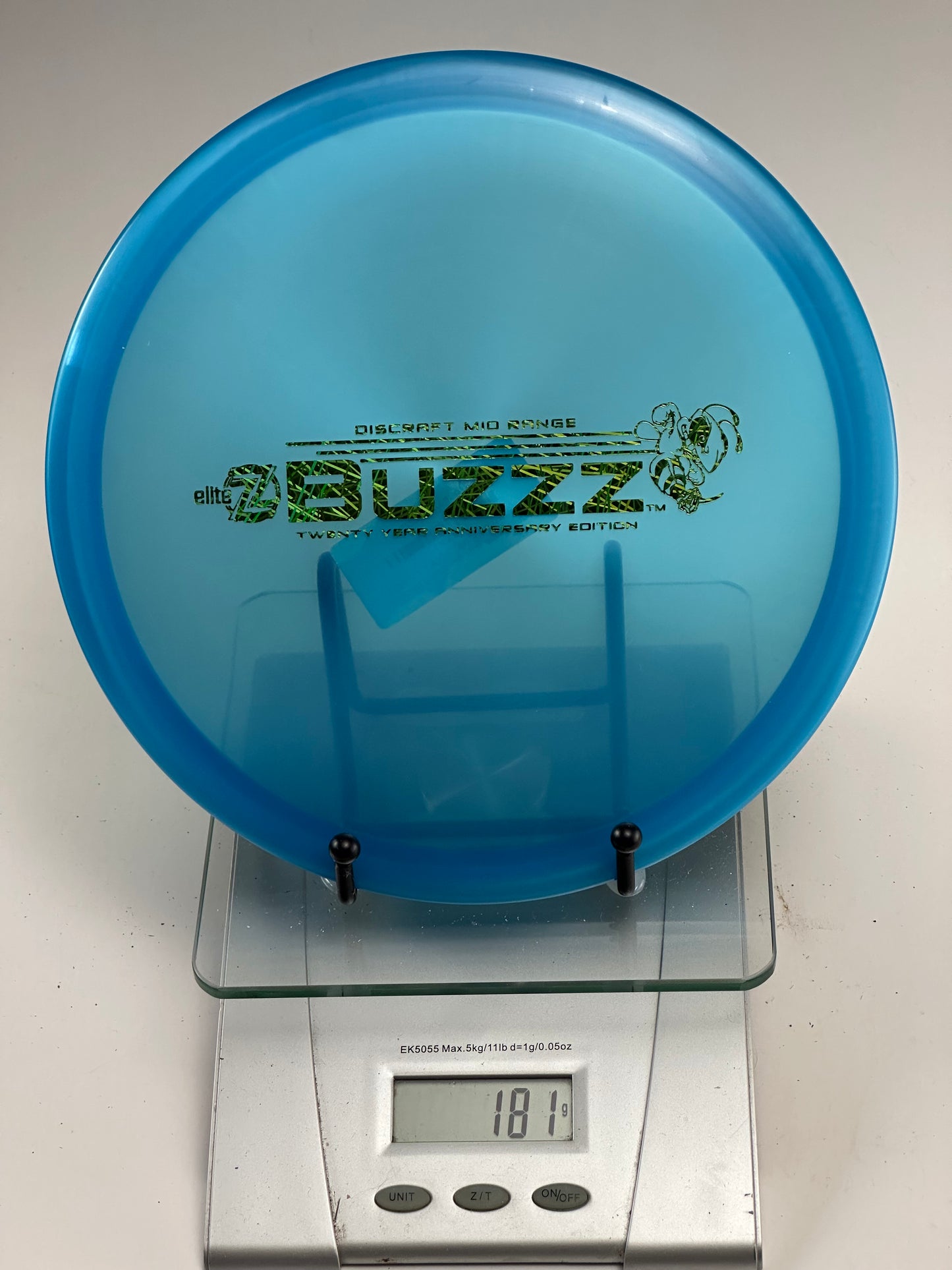 Discraft Buzzz 20 Year Anniversary Elite Z Midrange (Blue)