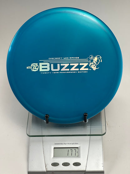 Discraft Buzzz 20 Year Anniversary Elite Z Midrange (Blue) 177g
