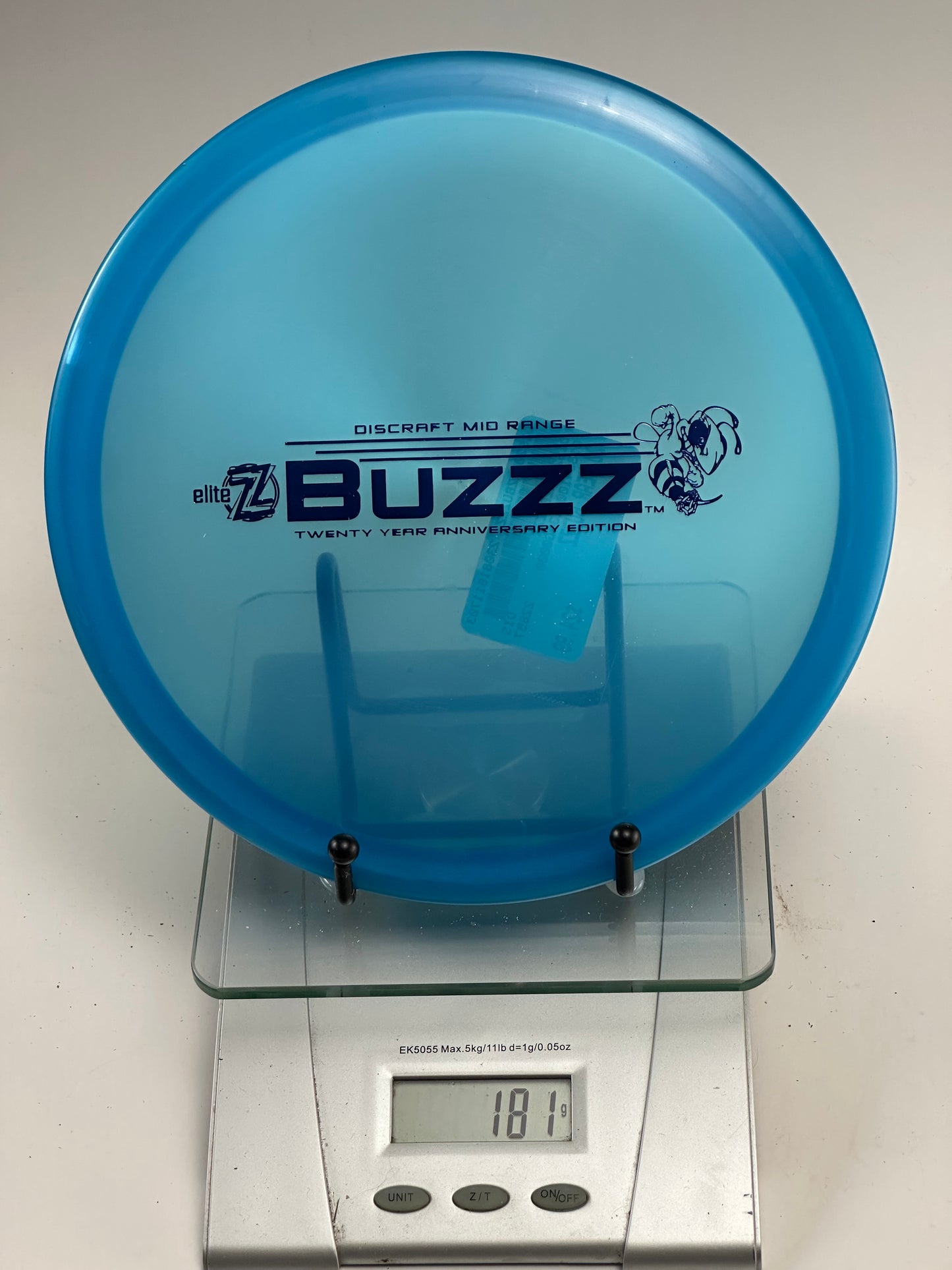 Discraft Buzzz 20 Year Anniversary Elite Z Midrange (Blue)