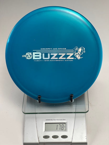 Discraft Buzzz 20 Year Anniversary Elite Z Midrange - Blue