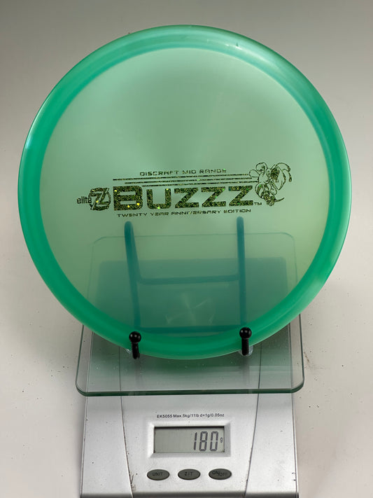 Discraft Buzzz 20 Year Anniversary Elite Z Midrange (Blue-Green)