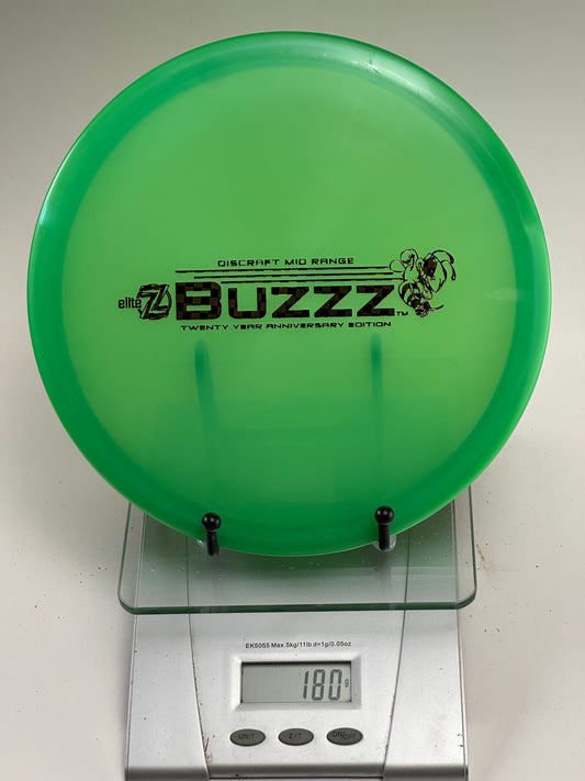 Discraft Buzzz 20 Year Anniversary Elite Z Midrange | Green 180g