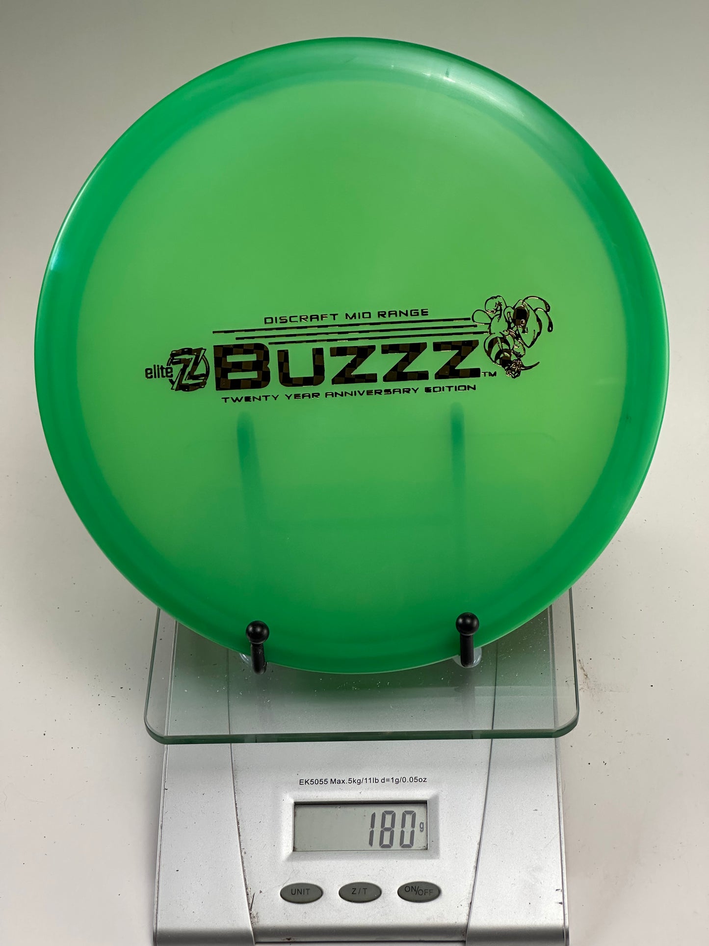 Discraft Buzzz 20 Year Anniversary Elite Z Midrange (Green)