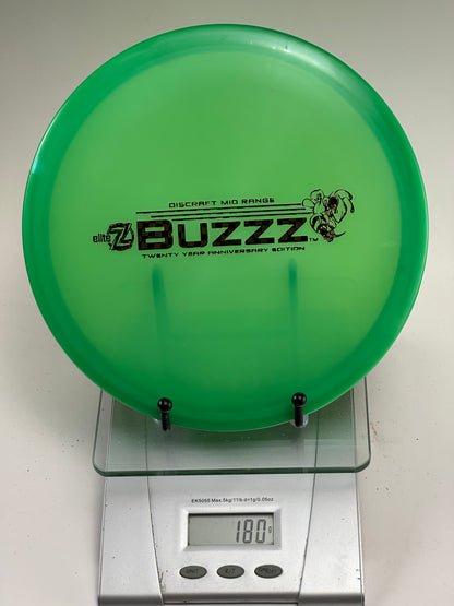 Discraft Buzzz 20 Year Anniversary Elite Z Midrange (Green)