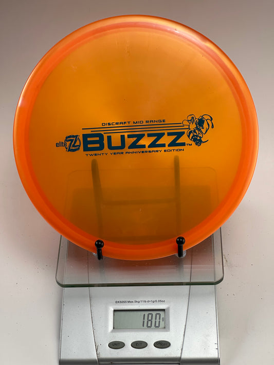 Discraft Buzzz 20 Year Anniversary Elite Z Midrange (Orange)