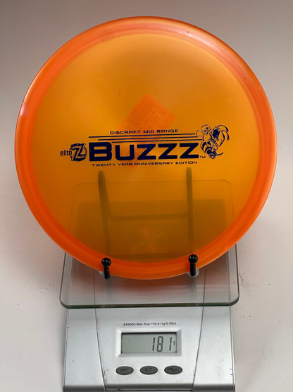 Discraft Buzzz 20 Year Anniversary Elite Z Midrange (181g) Orange