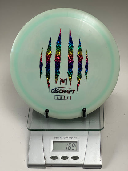 Discraft ESP Anax 169g Mint Green w/ Rainbow Claw Stamp