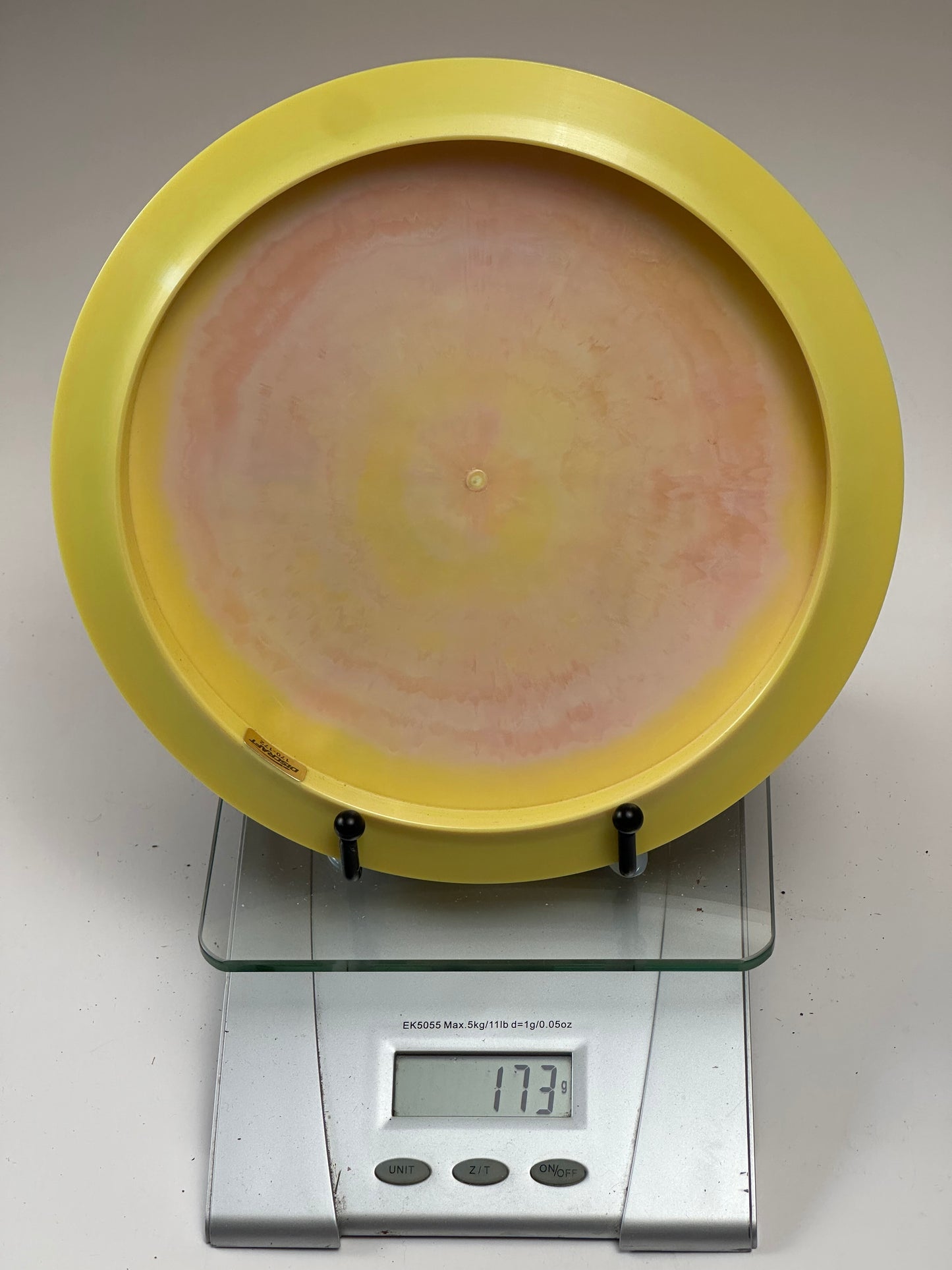Discraft ESP Prototype Anax 173g Yellow Swirl Paul McBeth Stamp