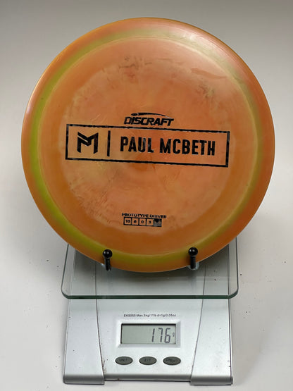 Discraft ESP Prototype Anax (Paul McBeth) Swirly Orange/Green Rim 176g