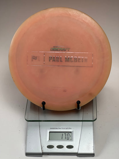 Discraft ESP Anax Swirly Peach Paul McBeth Stamp 170g