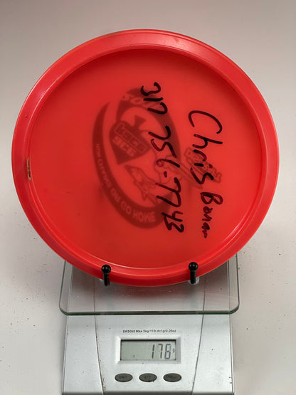 Discraft Archer Z Line Ace Race 2016 Red w/ Gold Stamp