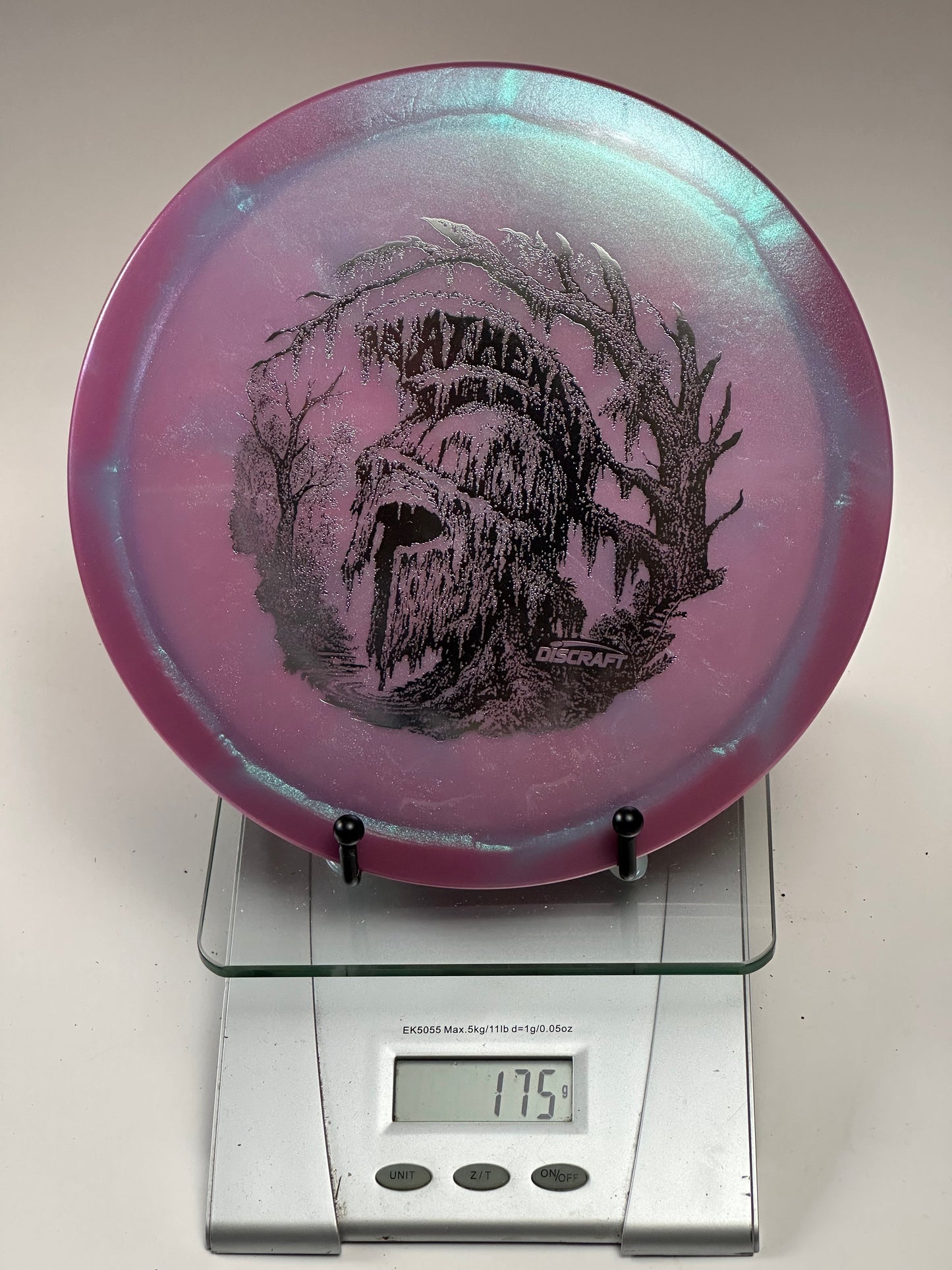 Discraft ESP Athena Halloween Swirl – Haunted House Stamp