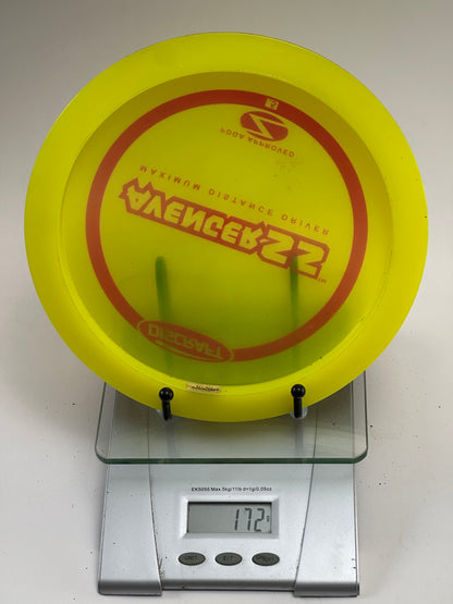 Discraft Avenger SS Z Line Distance Driver (Yellow, Red Stamp) 172g