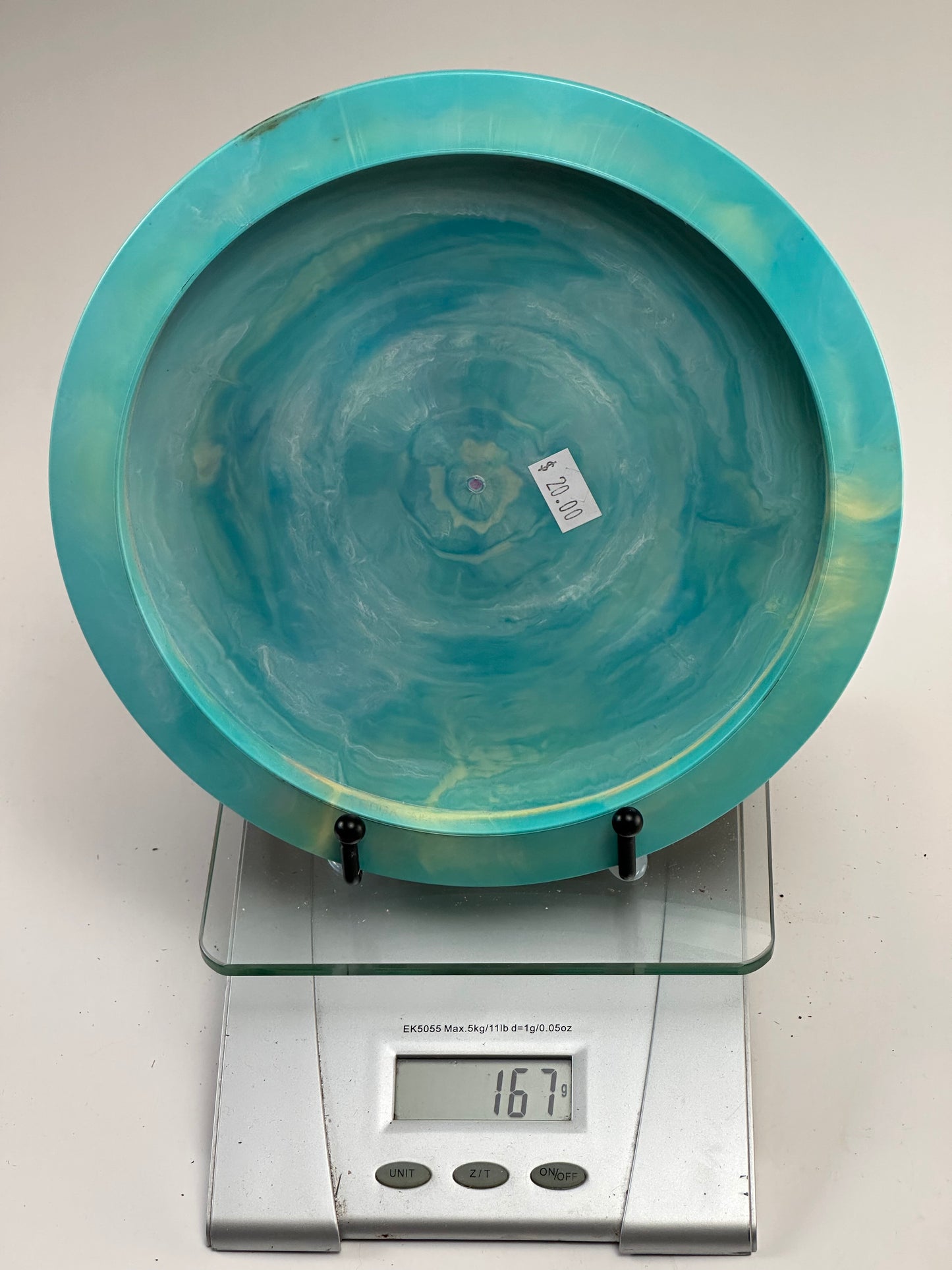 Discraft ESP Avenger SS Swirly Aqua Distance Driver (McBeth 5X Stamp)