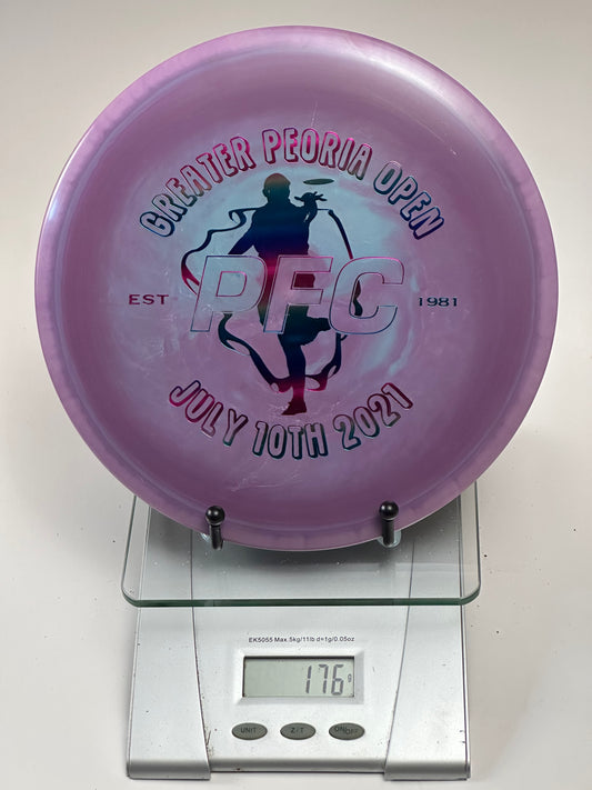 Discraft ESP Swirl Buzzz (Greater Peoria Open 2021) Midrange