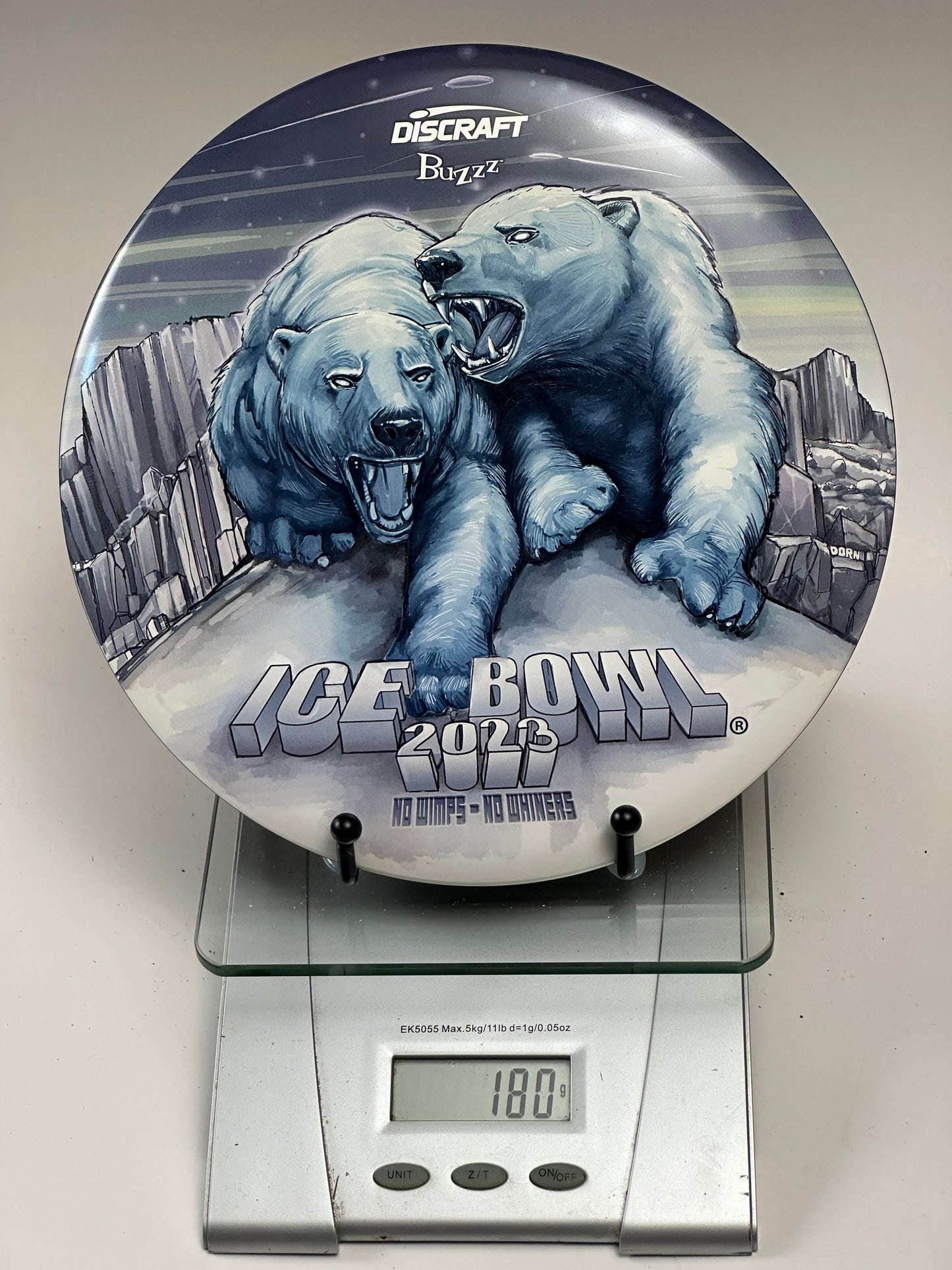 Discraft ESP Buzzz Ice Bowl 2023 (Polar Bears) Midrange