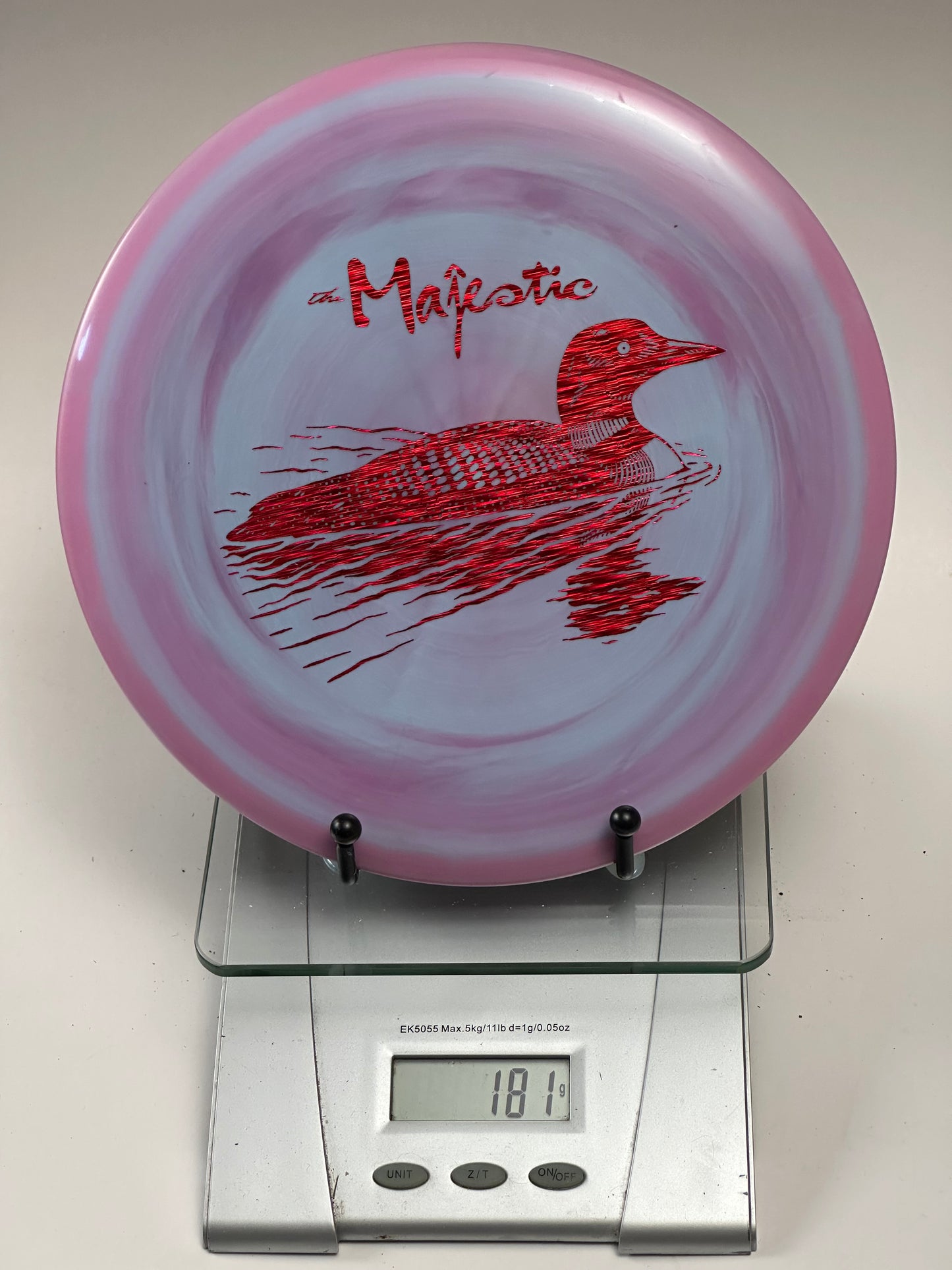 Discraft Buzzz ESP Swirl Midrange – Majestic Loon Stamp