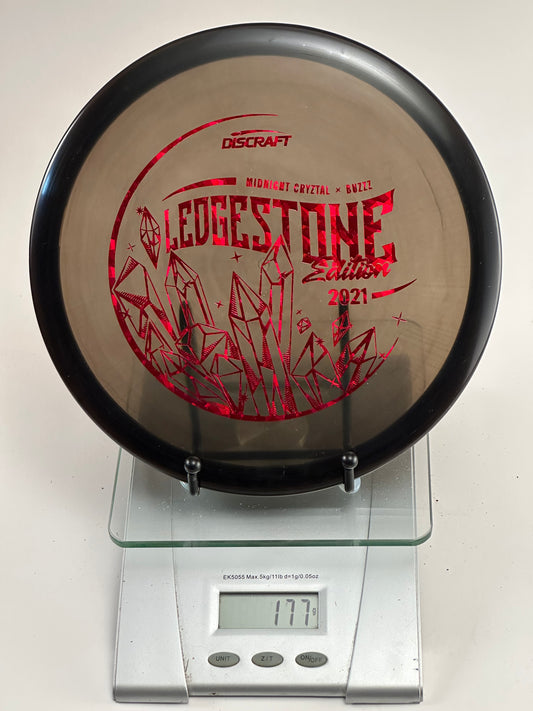 Discraft Buzzz Midnight Crystal (Ledgestone 2021) Transparent Smoke/Black Rim