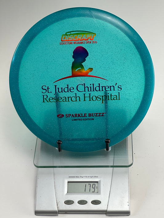 Discraft Buzzz Z Sparkle (St. Jude / Ledgestone 2016) Teal