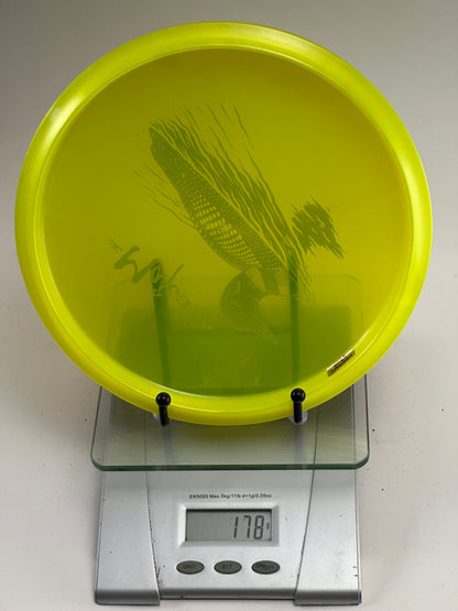 Discraft Z Buzzz Midrange (The Majestic Loon Stamp) Transparent Yellow