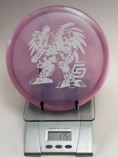 Discraft Buzzz Z Midrange | Transparent Purple | Robot Stamp | 175g