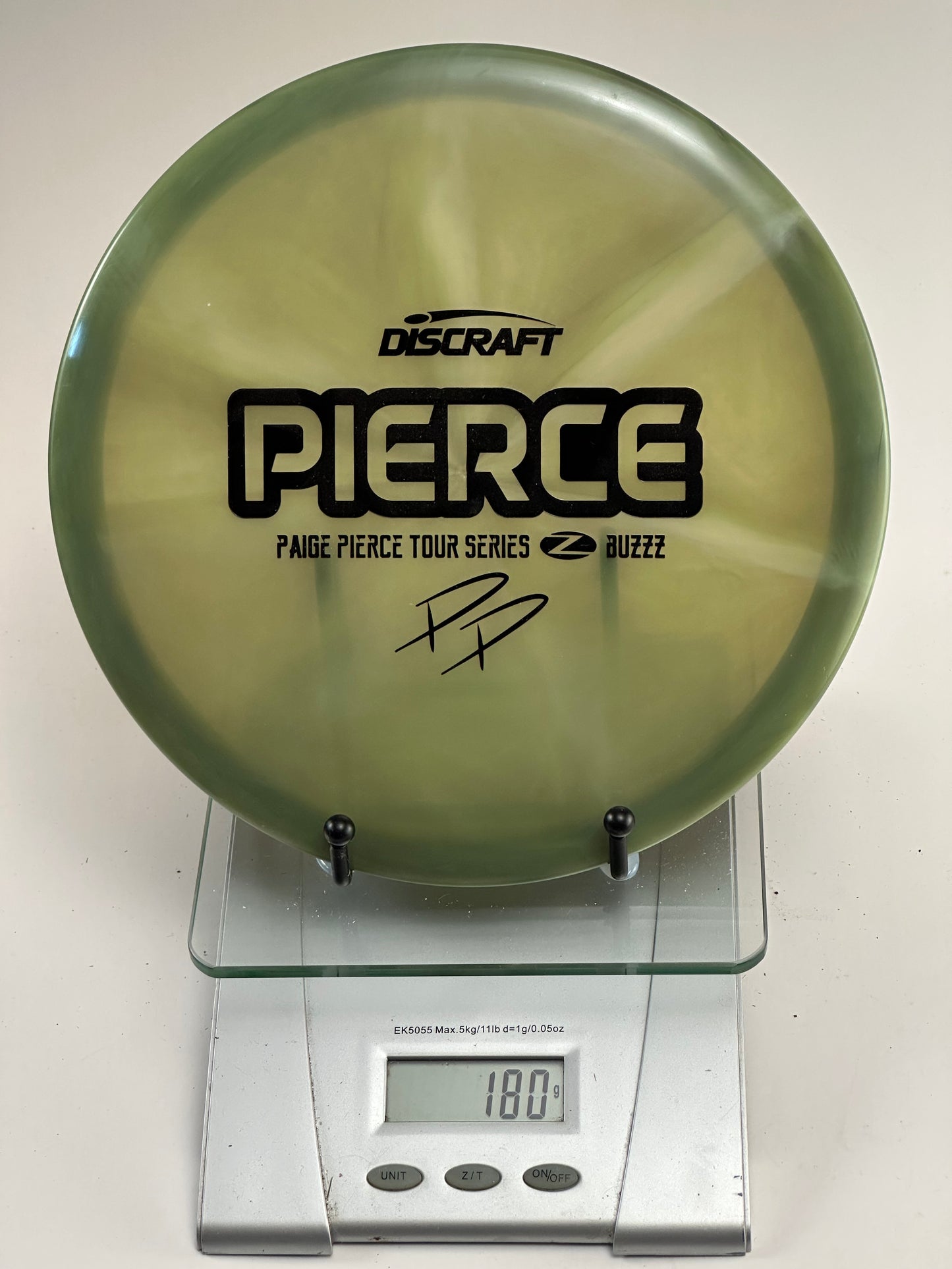 Discraft Buzzz Paige Pierce Tour Series Z (Swirly Transparent Green)