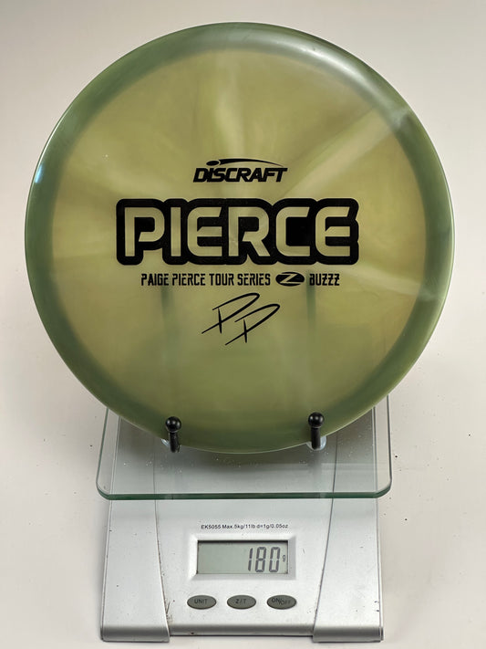 Discraft Buzzz Paige Pierce Tour Series Z (Swirly Transparent Green)