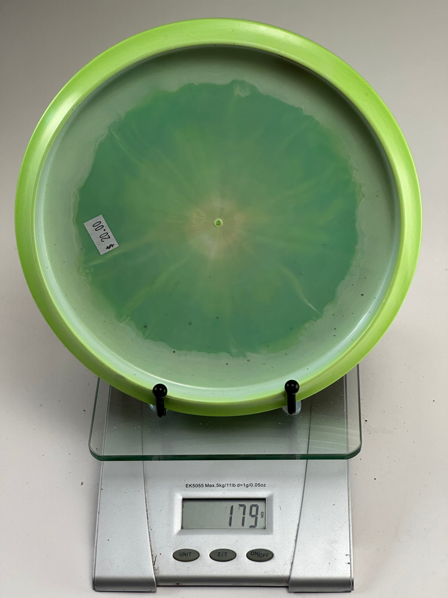 Discraft ESP Buzzz Midrange – Paul McBeth 5x Stamp – Swirly Green