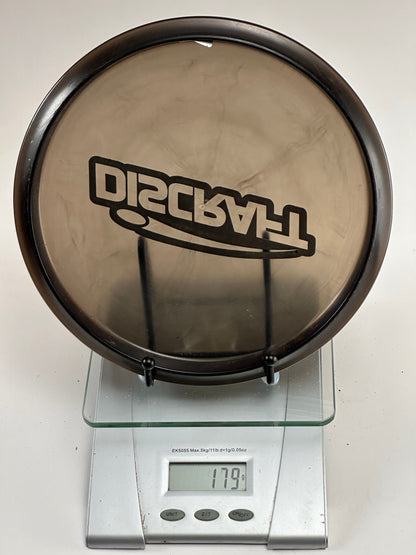Discraft Buzzz Z Midrange 179g - Transparent Smoke w/ Green Glitter Stamp