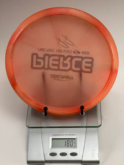 Discraft Buzzz Z Paige Pierce Tour Series - Translucent Orange, PIERCE Stamp